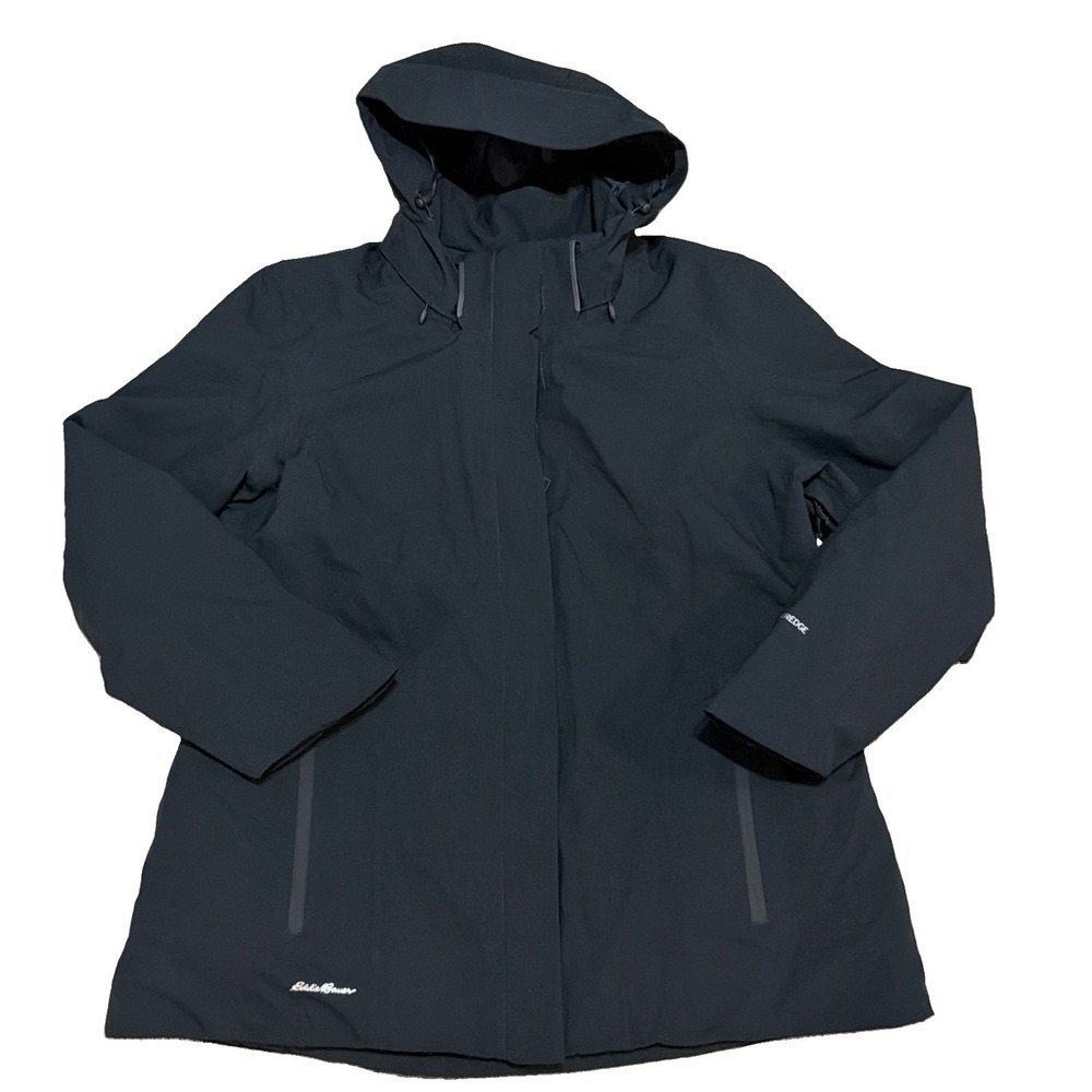 Eddie Bauer EB555 Women's 2XL WeatherEdge Plus Insulated Waterproof Jacket Black